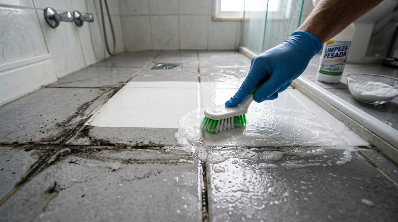 O percarbonato de sódio é um sal em pó branquinho que, em contato com a água, vira basicamente carbonato de sódio e peróxido de hidrogênio