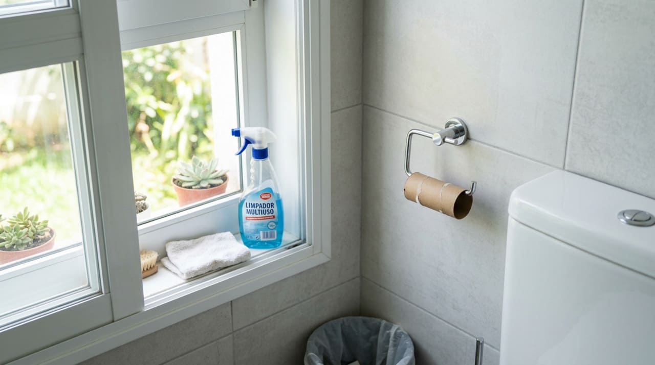 O trilho da janela foi projetado para ser estreito e profundo, justamente para guiar o deslizamento do vidro com precisão