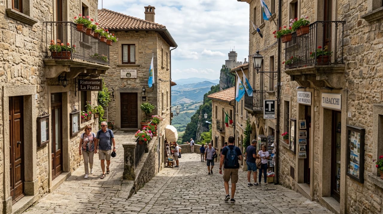 Com apenas 61 quilômetros quadrados de área total, San Marino é consideravelmente menor do que Mauá