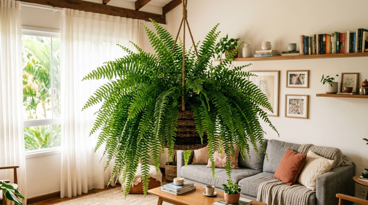 Essa planta de vaso funciona como um umidificador natural e pode melhorar a qualidade do ar seco do apartamento