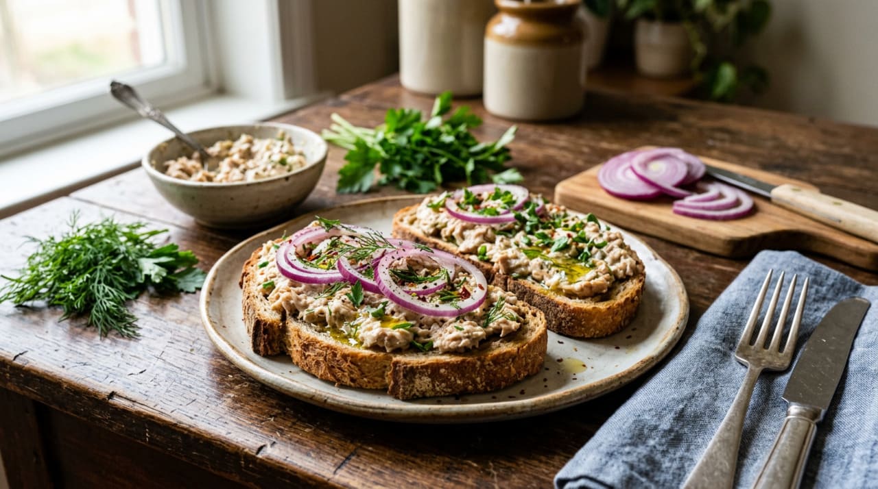 A versatilidade do atum em lata fica evidente quando analisamos os ingredientes com os quais ele se harmoniza