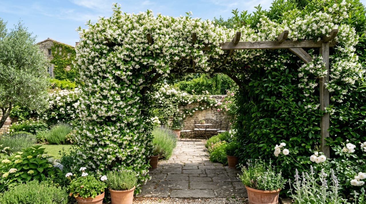 A versatilidade do jasmim-de-leite é um de seus maiores trunfos no paisagismo