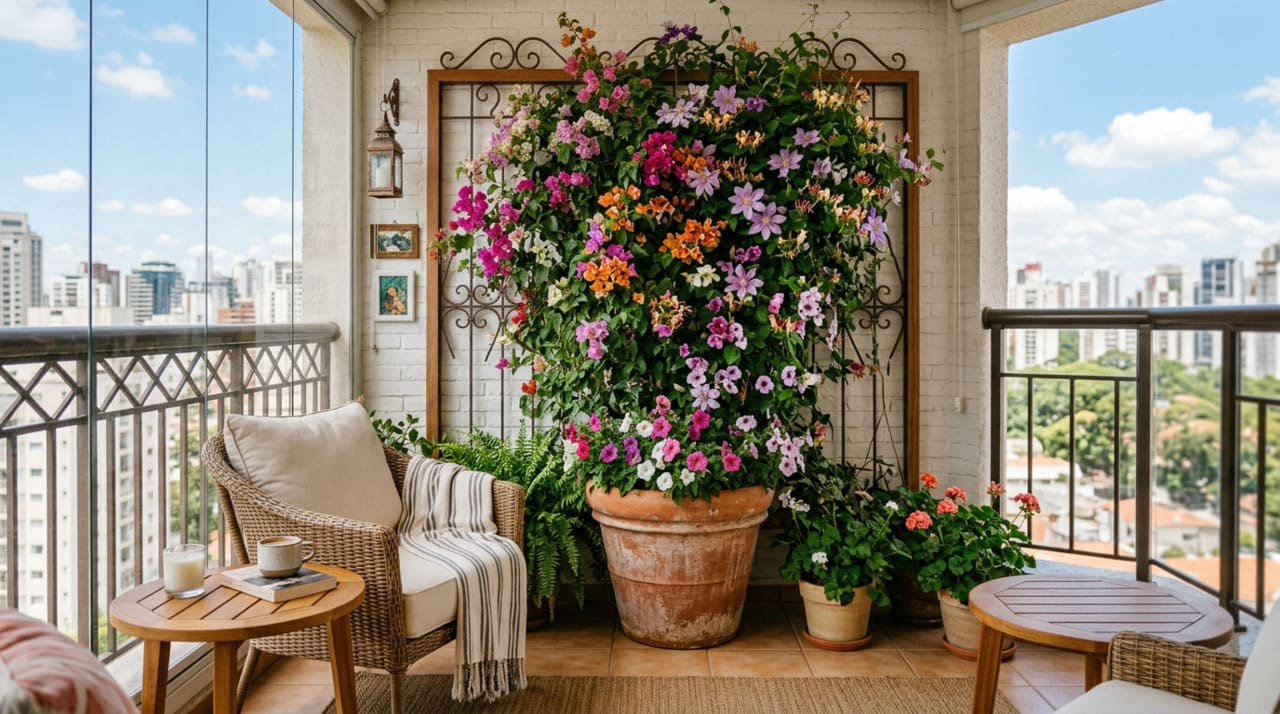 Quando se fala em trepadeira que floresce o ano todo, muita gente pensa nessas espécies cheias de ramos flexíveis que quase nunca ficam sem flor.