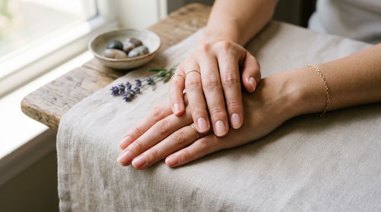 O manicure japonês é um ritual de cuidado em etapas, com polimento leve, massagem e aplicação de pastas e pós ricos em minerais, ceras e extratos naturais