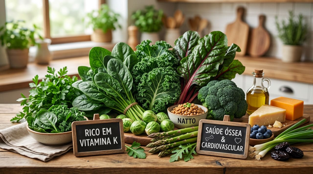 A alimentação costuma ser suficiente para suprir as necessidades diárias de vitamina K na maioria das pessoas saudáveis.