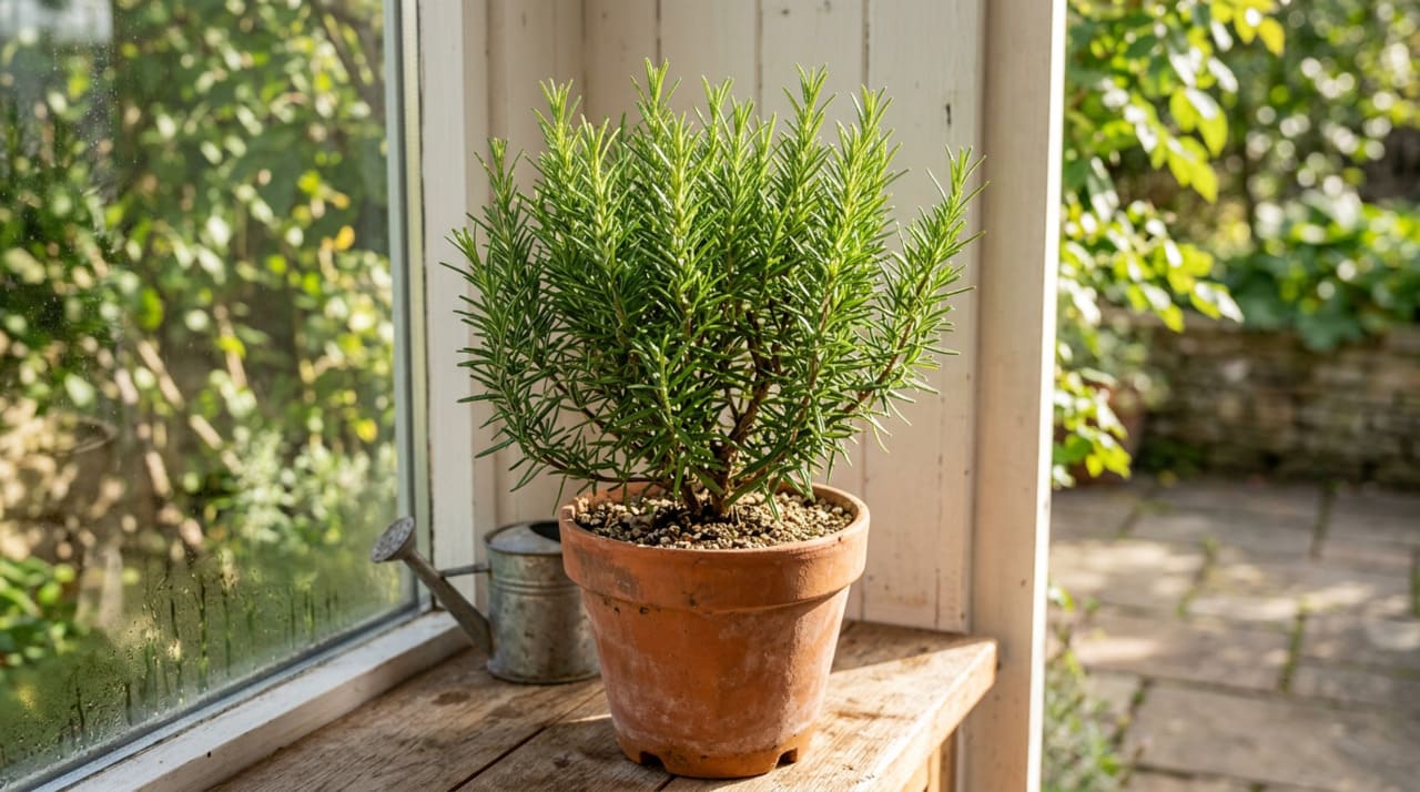 O alecrim é uma espécie nativa de regiões com terrenos pedregosos e secos, onde a água nunca fica parada por muito tempo ao redor das suas raízes sensíveis.