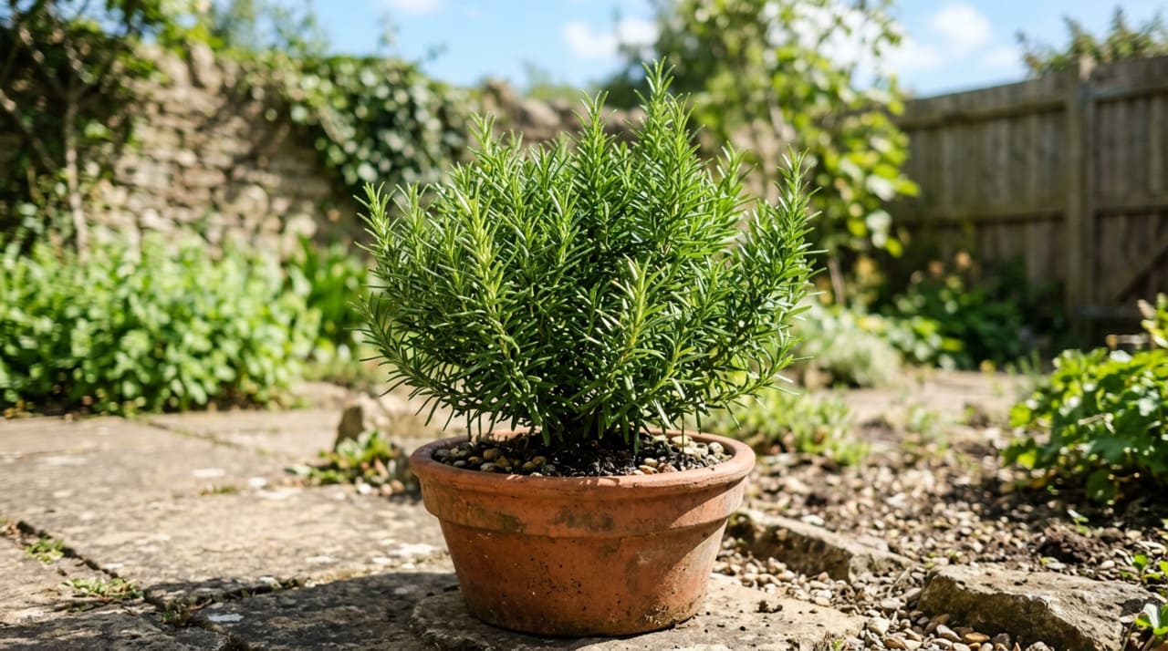 O local certo no jardim é o fator que mais determina a diferença entre um alecrim medíocre e um arbusto vigoroso e altamente aromático.