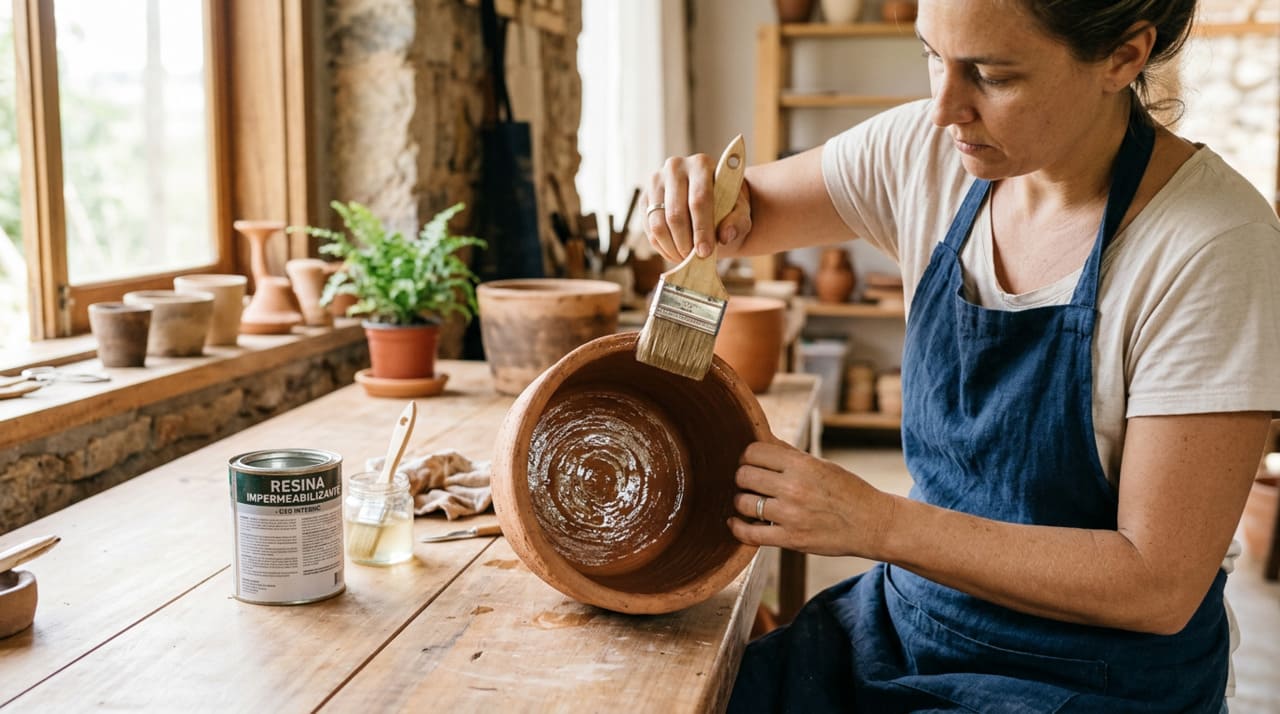 A estrutura natural deste material possui microcanais que permitem a passagem da água e da umidade do substrato para a parte externa.