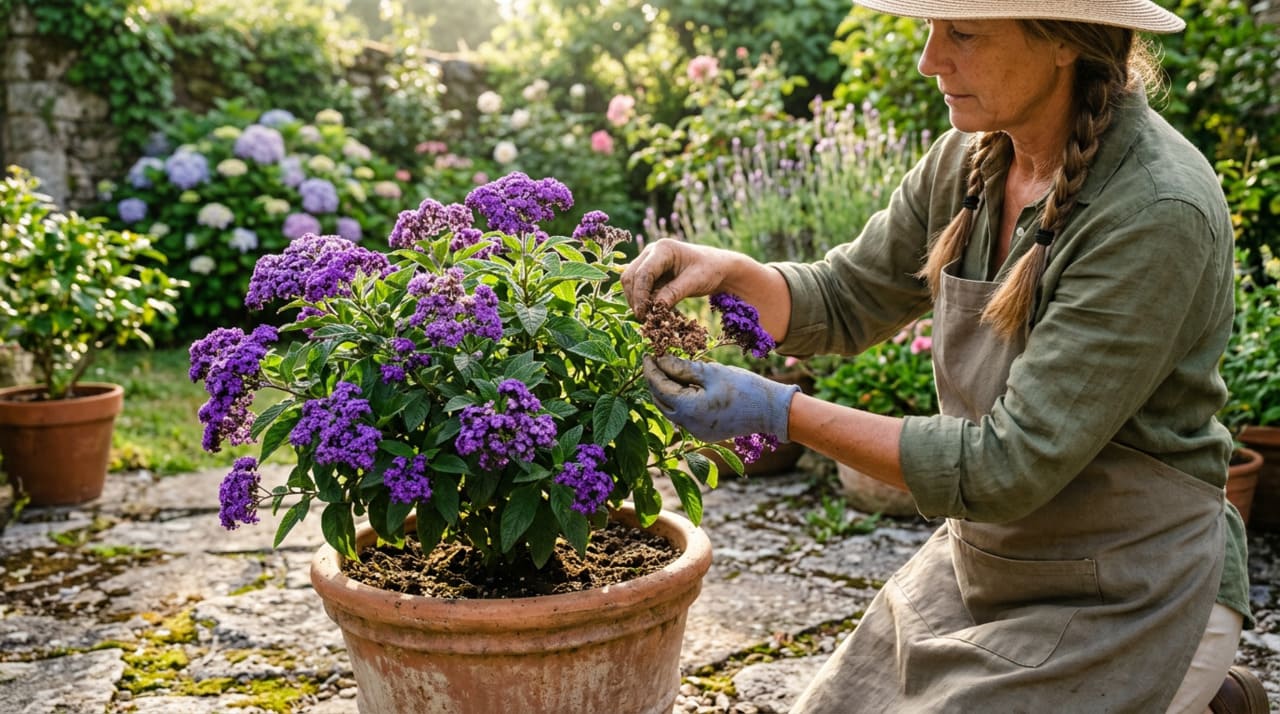 O grande diferencial do heliotropo em relação a outras flores perfumadas é a qualidade única do seu aroma.
