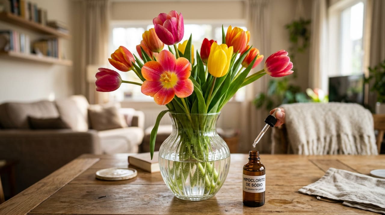 A conservação de flores delicadas exige atenção redobrada à pureza do meio onde elas estão inseridas