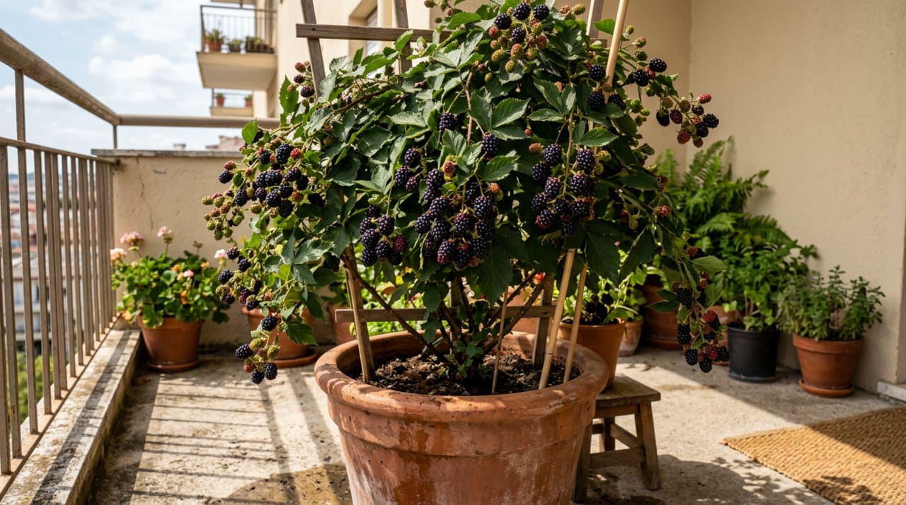 A amora-gigante é uma planta notavelmente adaptável ao clima brasileiro