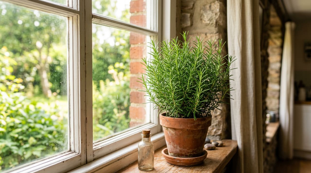 A rega controlada do alecrim segue uma regra simples e infalível