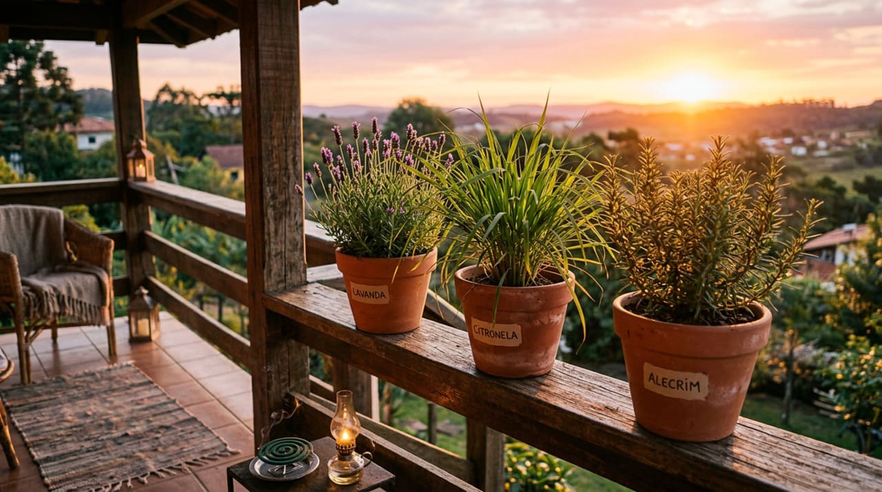 As 5 plantas que repelem mosquitos naturalmente e ainda deixam a varanda muito mais bonita e perfumada
