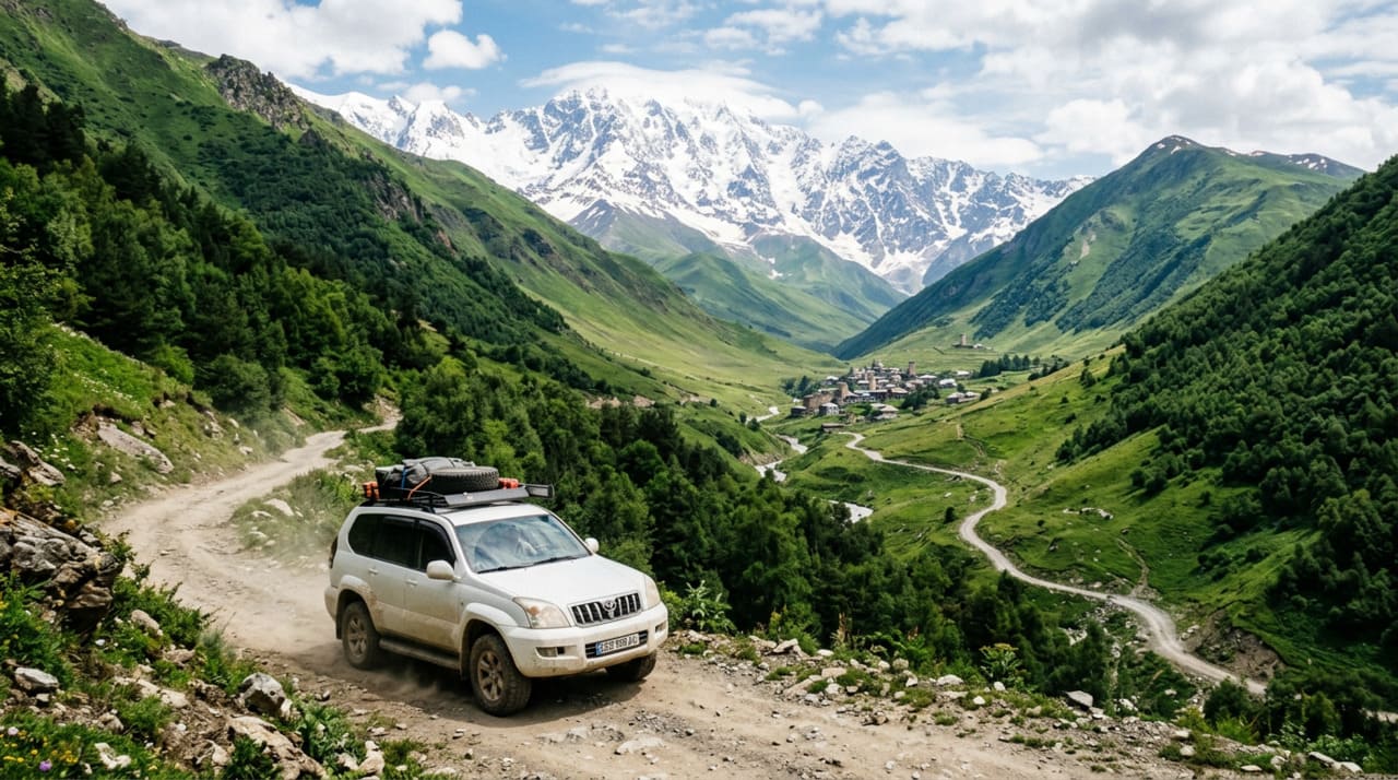 Ushguli não é uma aldeia apenas