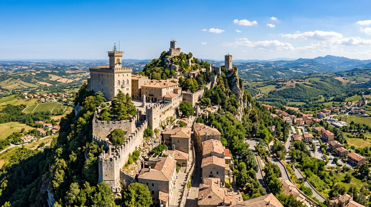 Com apenas 61 quilômetros quadrados de área total, San Marino é consideravelmente menor do que Mauá