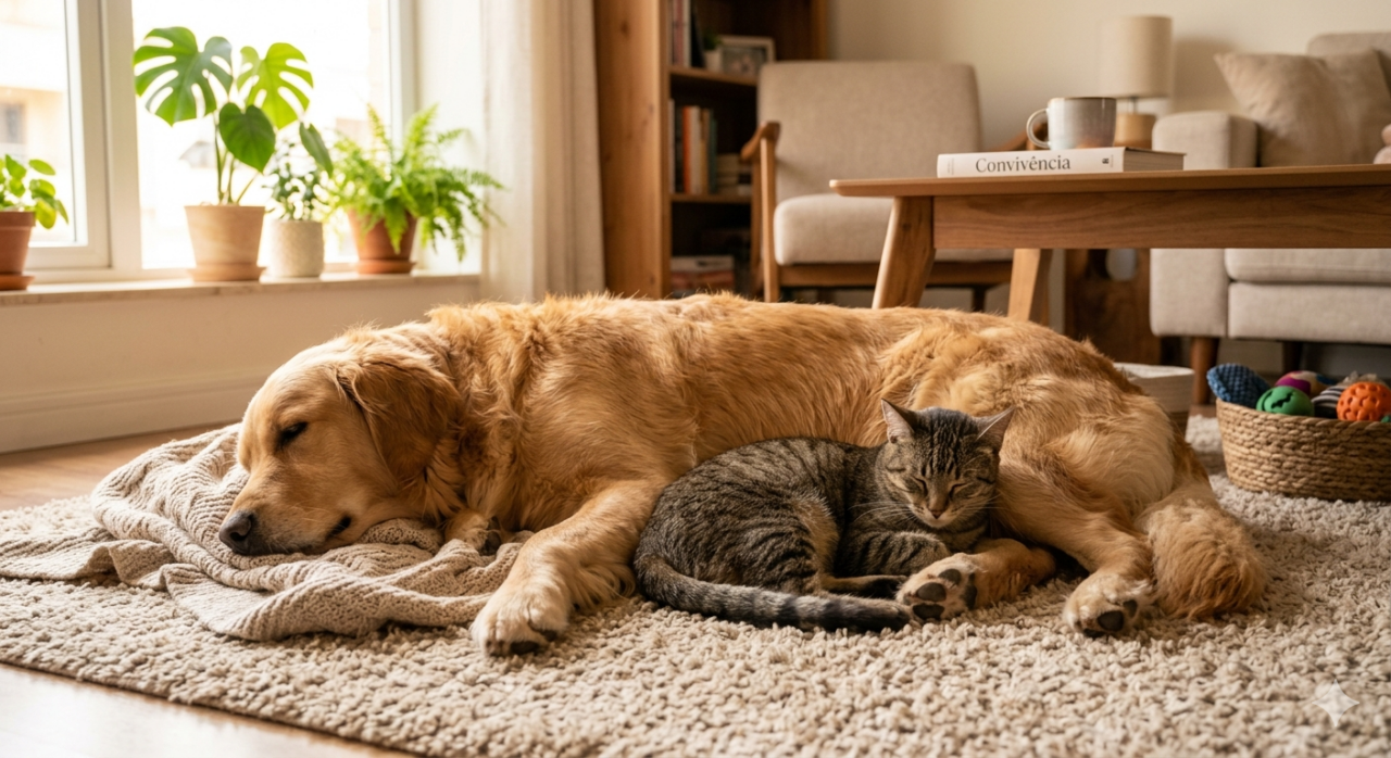 A partir de qual idade cães e gatos são considerados idosos e quais os hábitos que mudam com este fato?