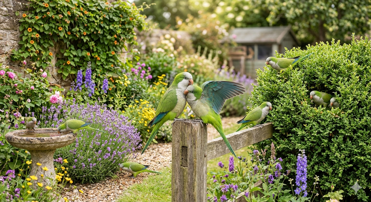 Significado do canto das catorras no jardim