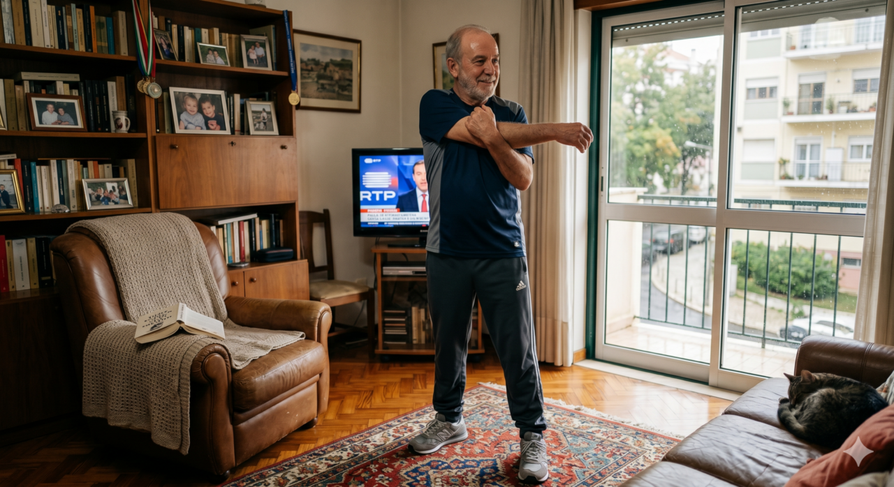 Nem correr nem andar de bicicleta: o melhor exercício de ginástica para maiores de 60 anos melhorar o equilíbrio