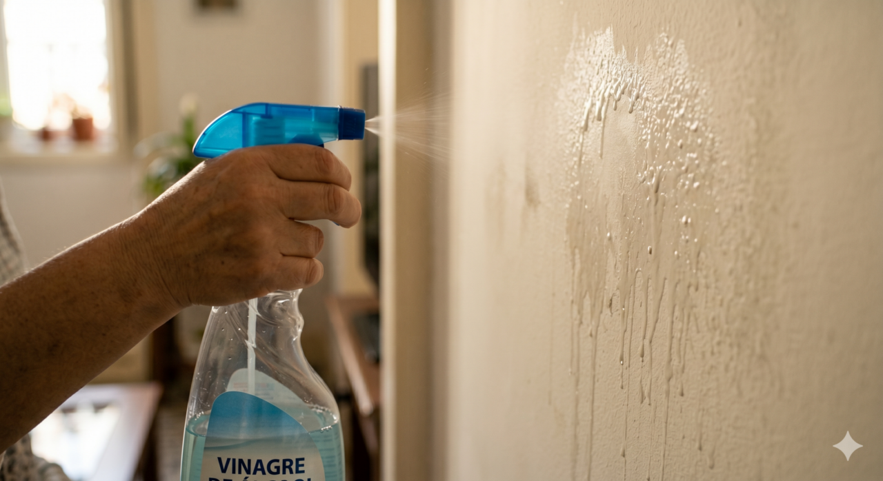 Guia prático sobre o uso estratégico do vinagre nas paredes para eliminação de fungos e manutenção da limpeza doméstica no Brasil
