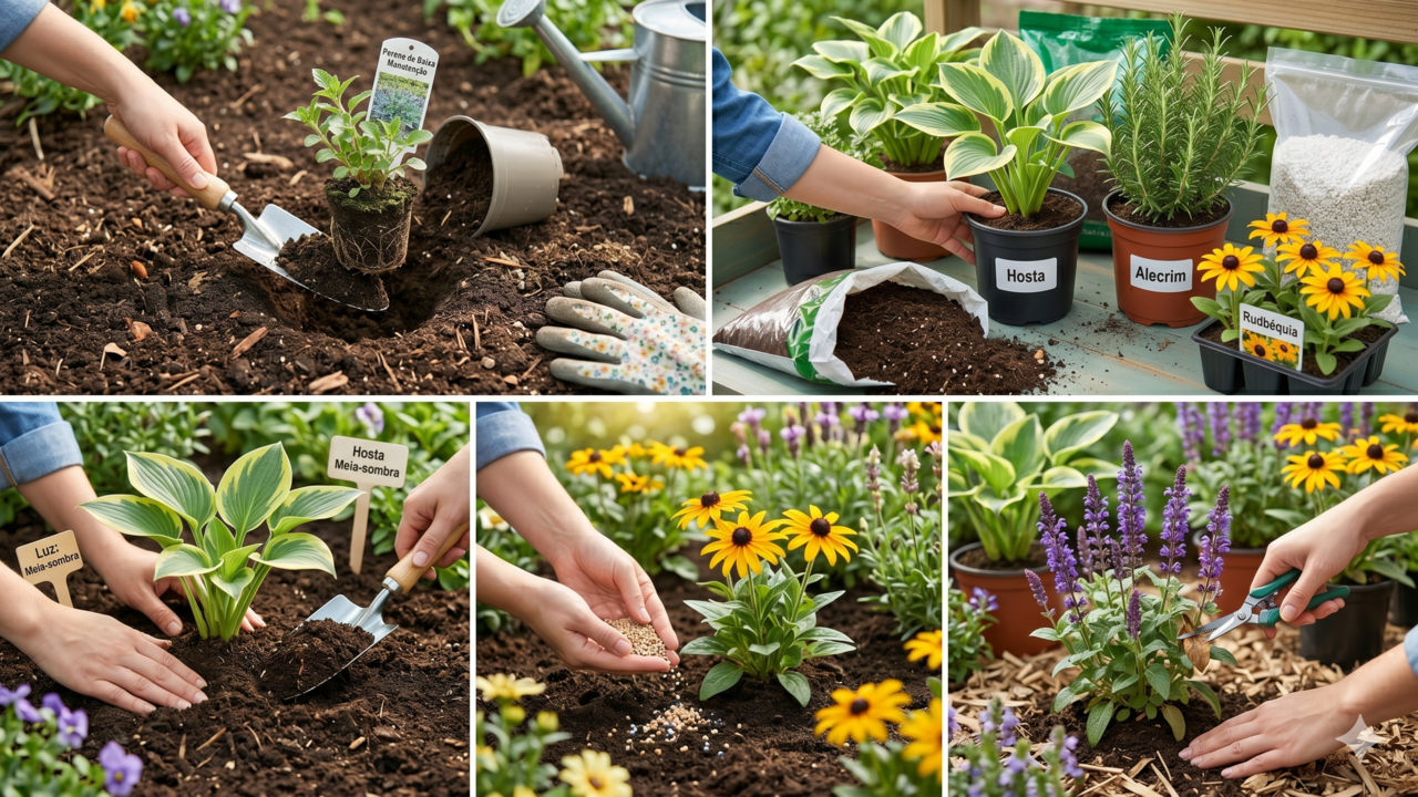 Plantar plantas perenes em abril ajuda a ter um jardim mais bonito e duradouro. Veja opções práticas e fáceis de cuidar.