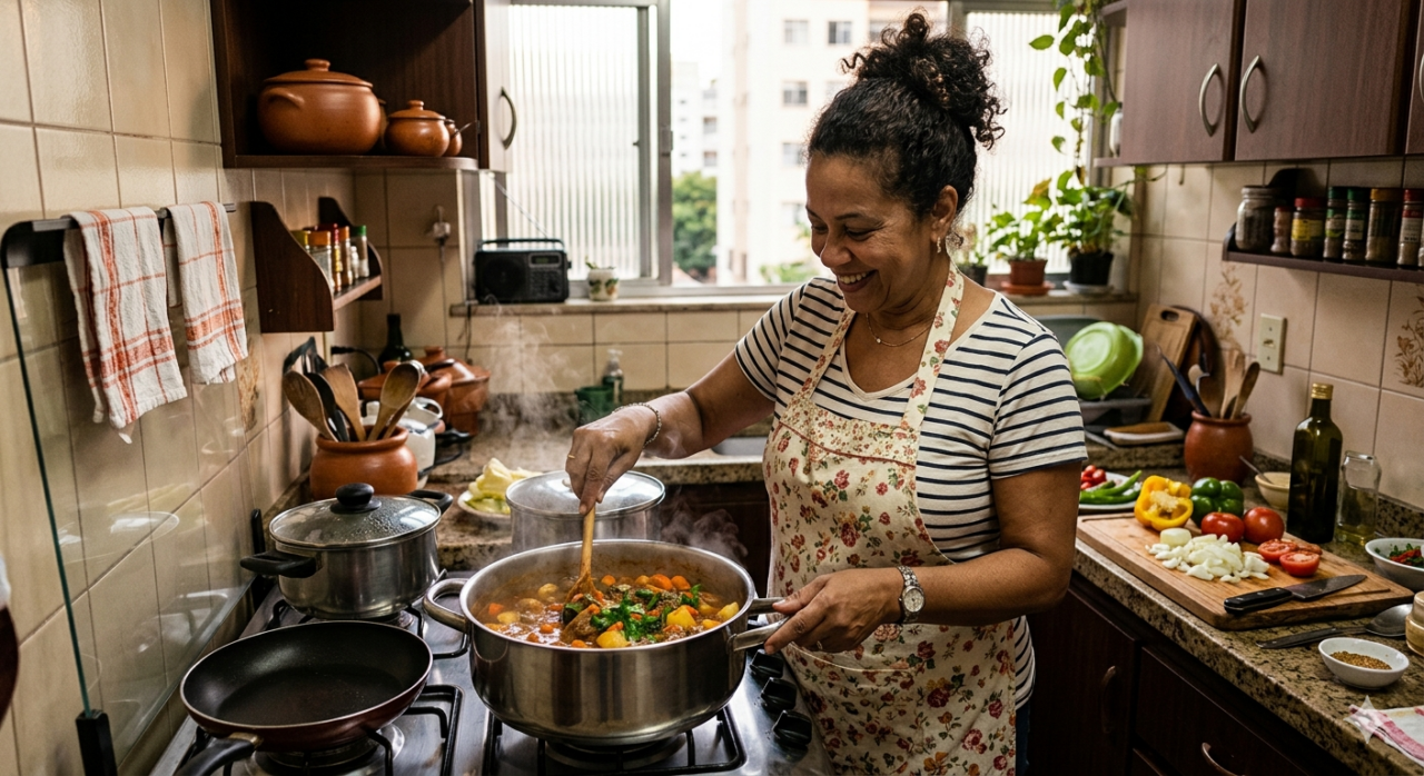 O que o hábito de lavar a louça enquanto cozinha diz sobre sua personalidade