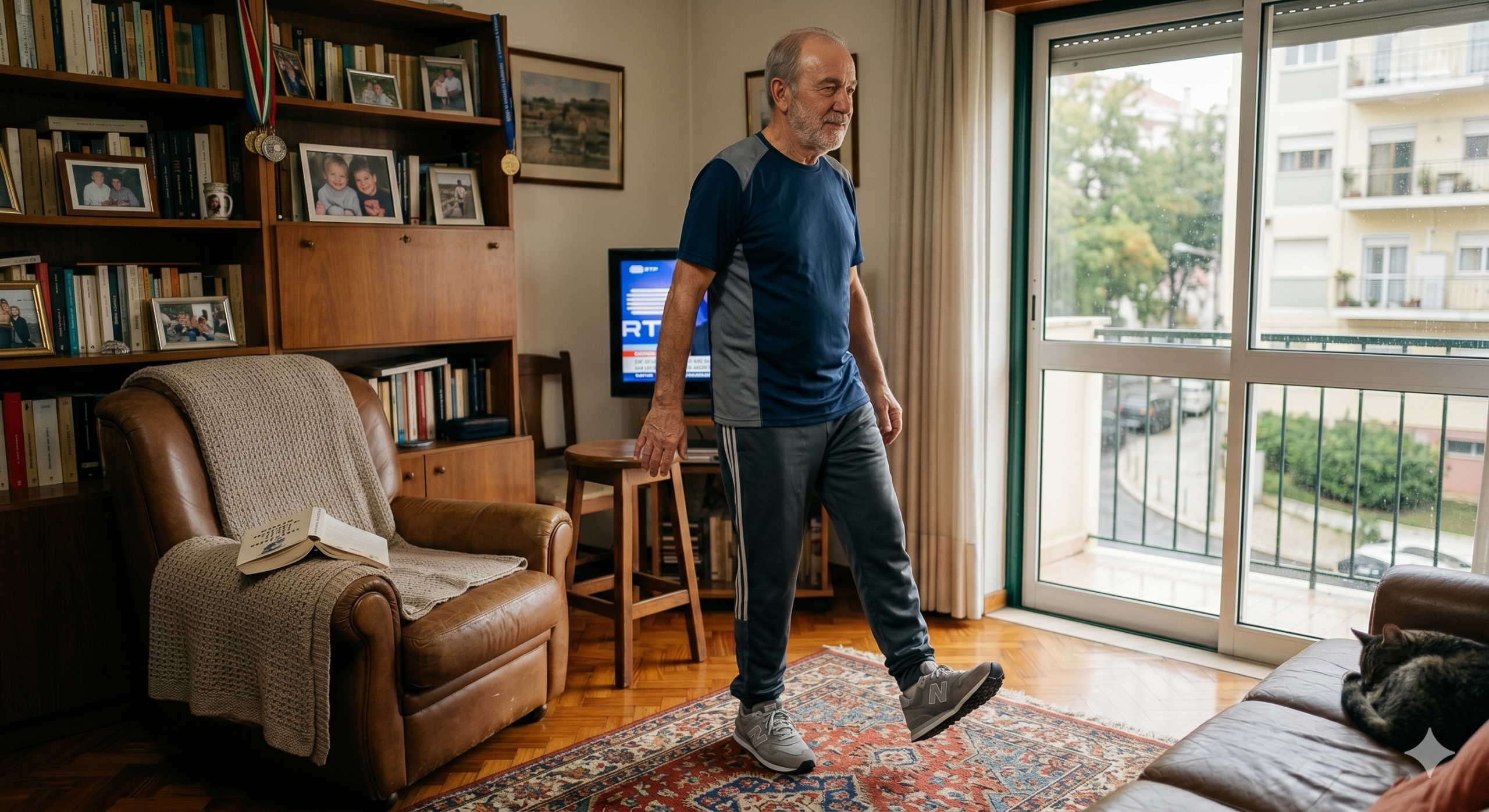 A fisioterapia pode recuperar o equilíbrio após os 60 anos