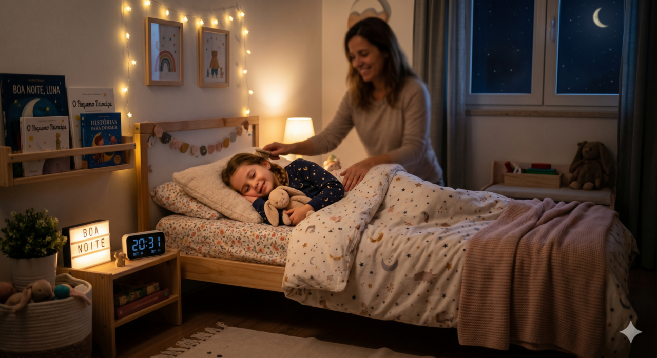 Estabelecer a conexão entre a higiene do sono na infância e o desenvolvimento de habilidades cognitivas, posicionando o descanso como pilar fundamental da saúde e do equilíbrio emocional