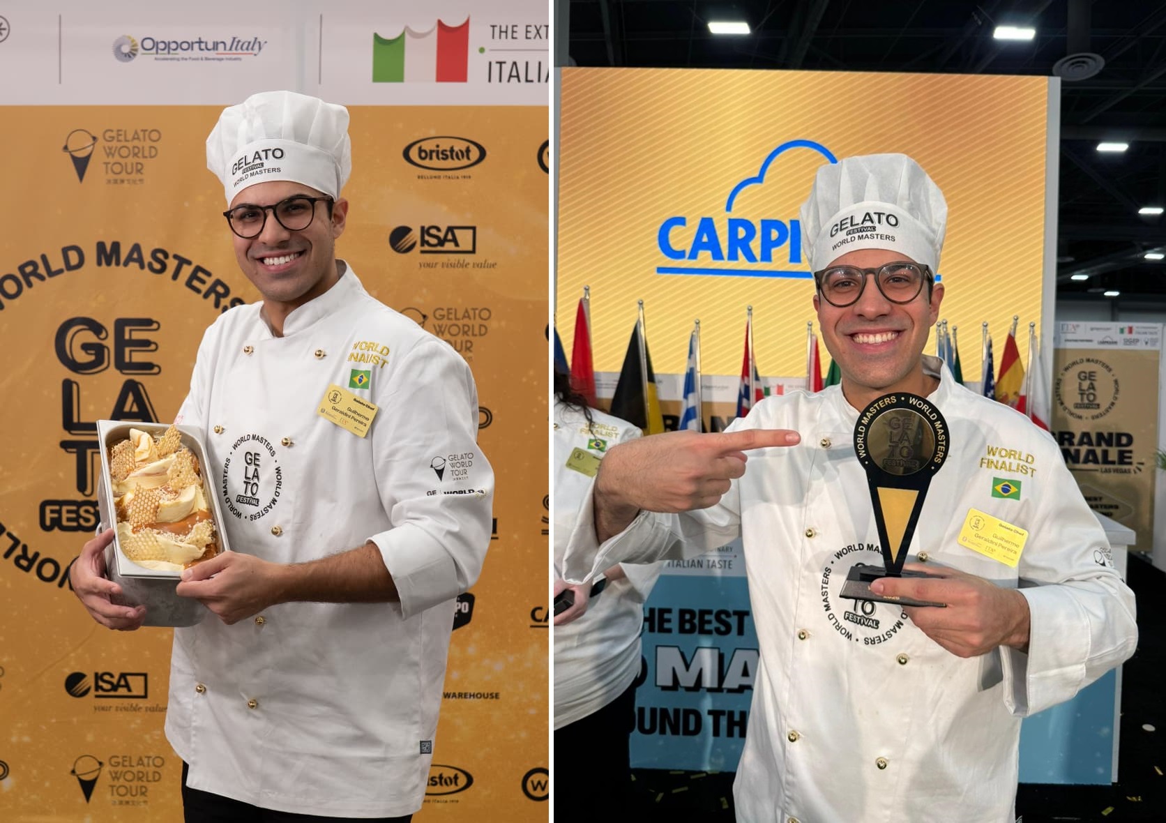 Por trás da conquista está o chef sorveteiro Guilherme Geraldini, que apostou em um sabor autoral chamado “Appia”