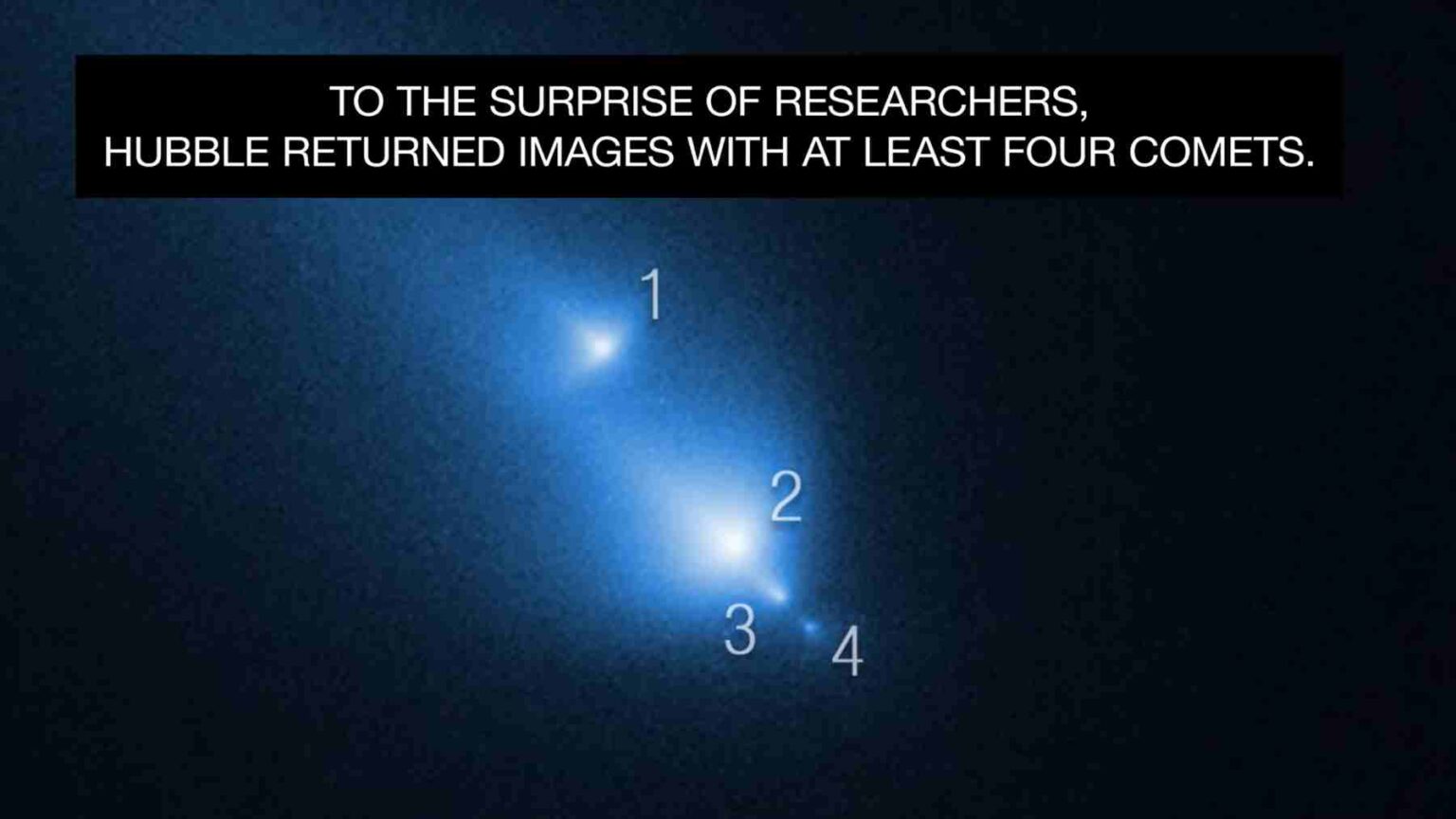 As imagens ajudaram os cientistas a reconstruir uma linha do tempo da separação em novembro de 2025 e a identificar algo estranho.