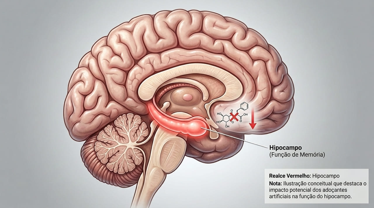 Priorizar fontes naturais de dulçor é fundamental para evitar o estresse oxidativo e preservar a clareza mental a longo prazo.