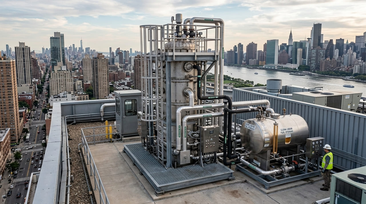 Dispositivos modulares de alta eficiência convertem o CO2 em hidrocarbonetos prontos para uso imediato em motores convencionais sem necessidade de refino.