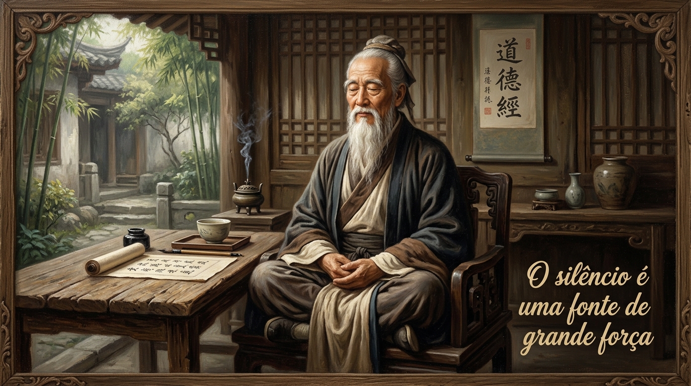 O domínio sobre o silêncio fortalece o espírito diante das agitações do mundo.