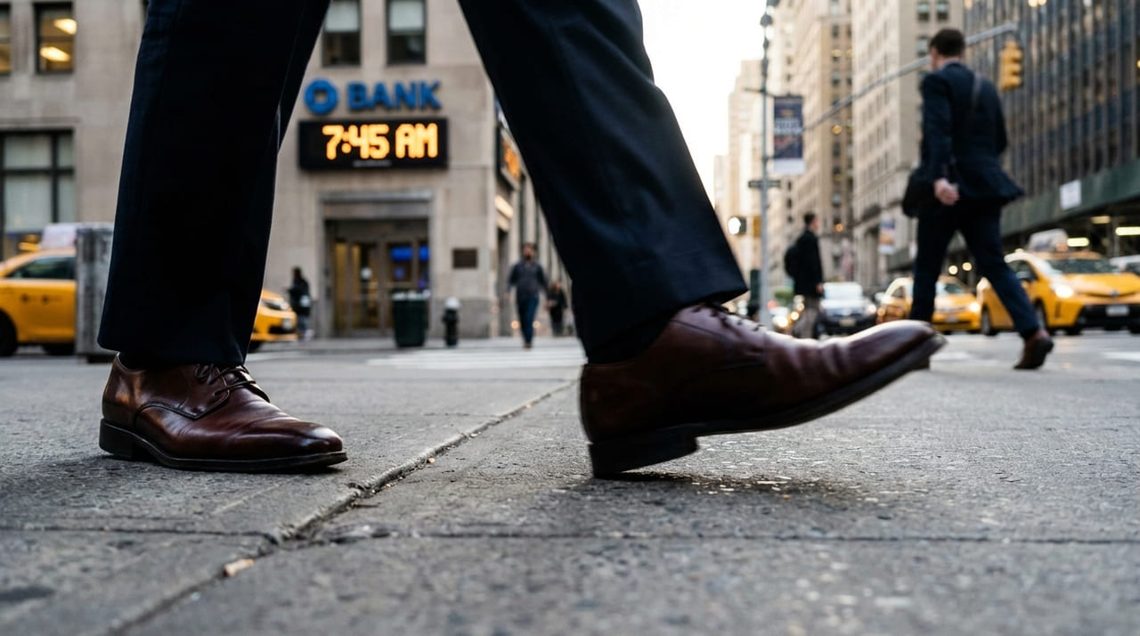 A velocidade da passada atua como um espelho de um temperamento voltado para a produtividade e a resolução imediata de metas.