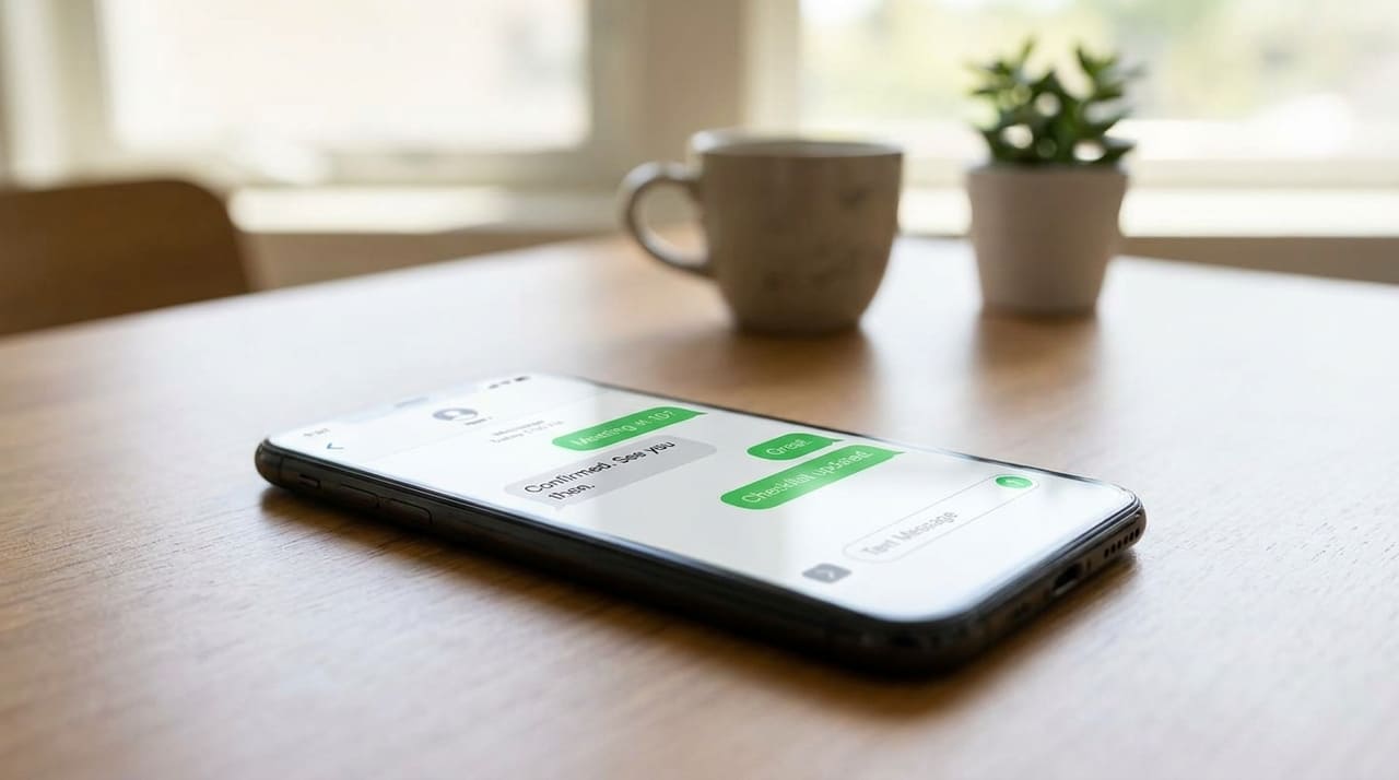 Priorizar a escrita permite uma comunicação menos invasiva e respeita a autonomia de tempo de cada usuário.