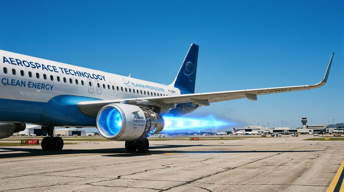 Não hidrogênio ou baterias: a China revela o primeiro motor a jato de plasma e o céu muda