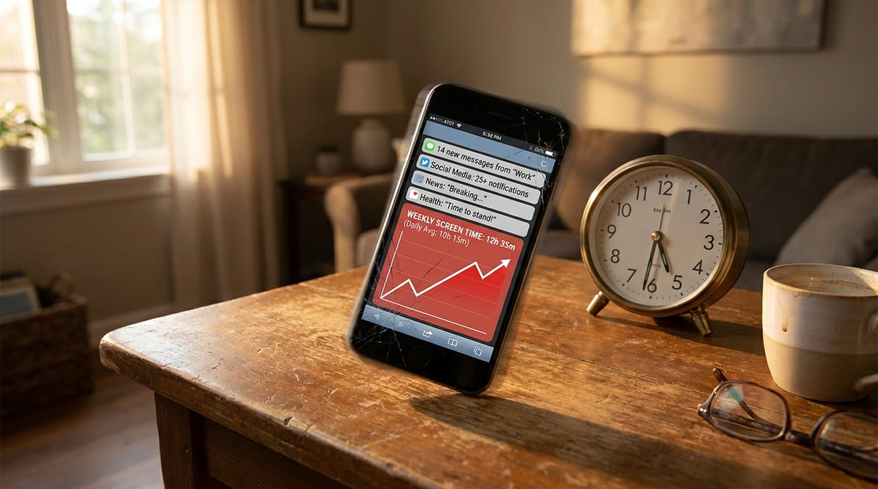 Estabelecer limites digitais e silenciar alertas não essenciais permite recuperar a produtividade e valorizar as relações interpessoais reais.