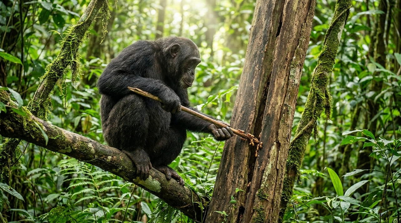A migração de fêmeas entre comunidades permite a disseminação de novos conhecimentos técnicos e o fortalecimento da herança cultural da espécie.