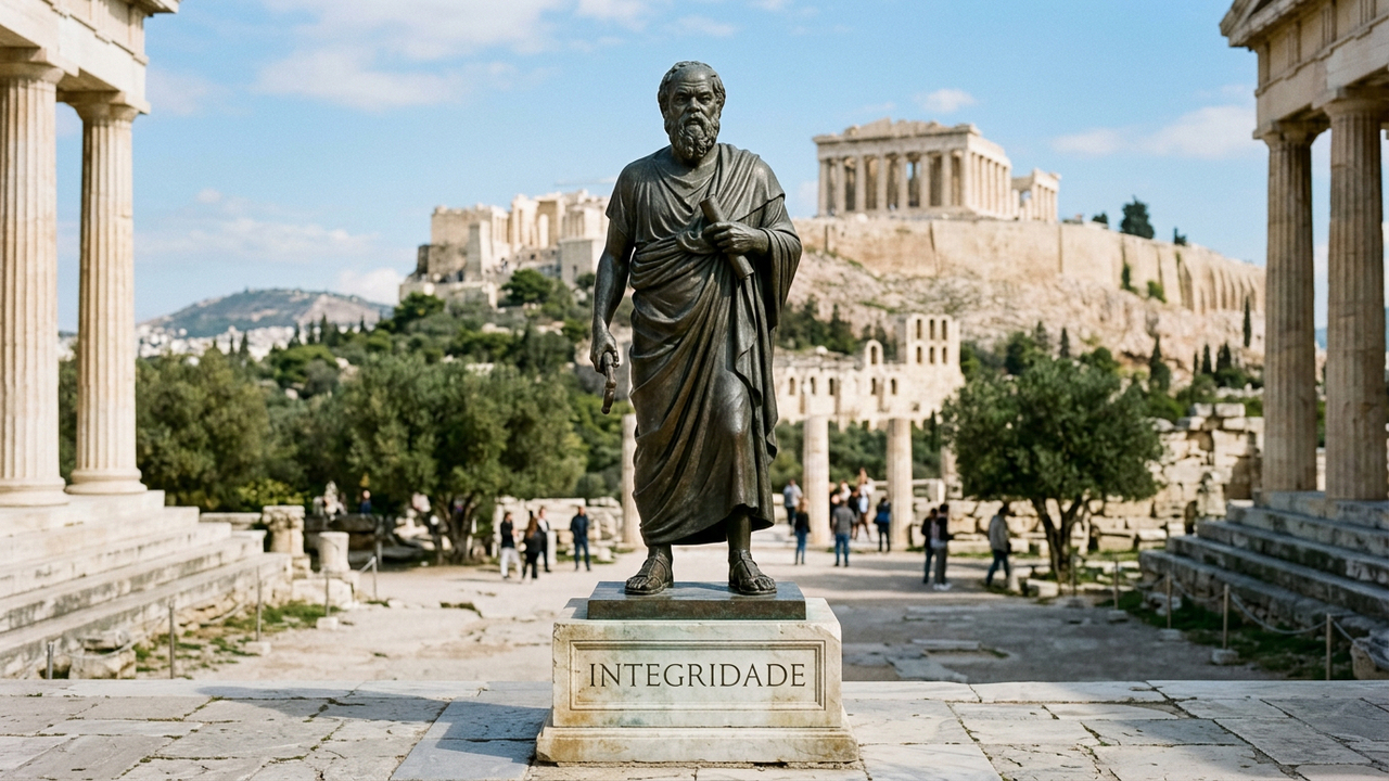 Sócrates, o réu mais famoso de Atenas: “Prefiro a morte do que renunciar ao que acredito ser o certo”