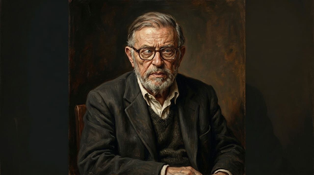 Para Sartre, a liberdade é uma condenação pois obriga o homem a carregar o peso total da criação do seu próprio destino.