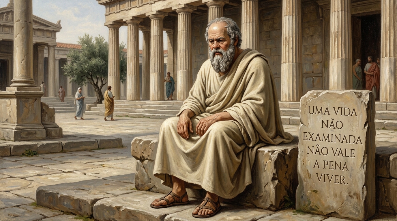 Sócrates, o mestre do autoconhecimento nos alertava desde 400 a.C: “A vida sem reflexão não vale a pena ser vivida”