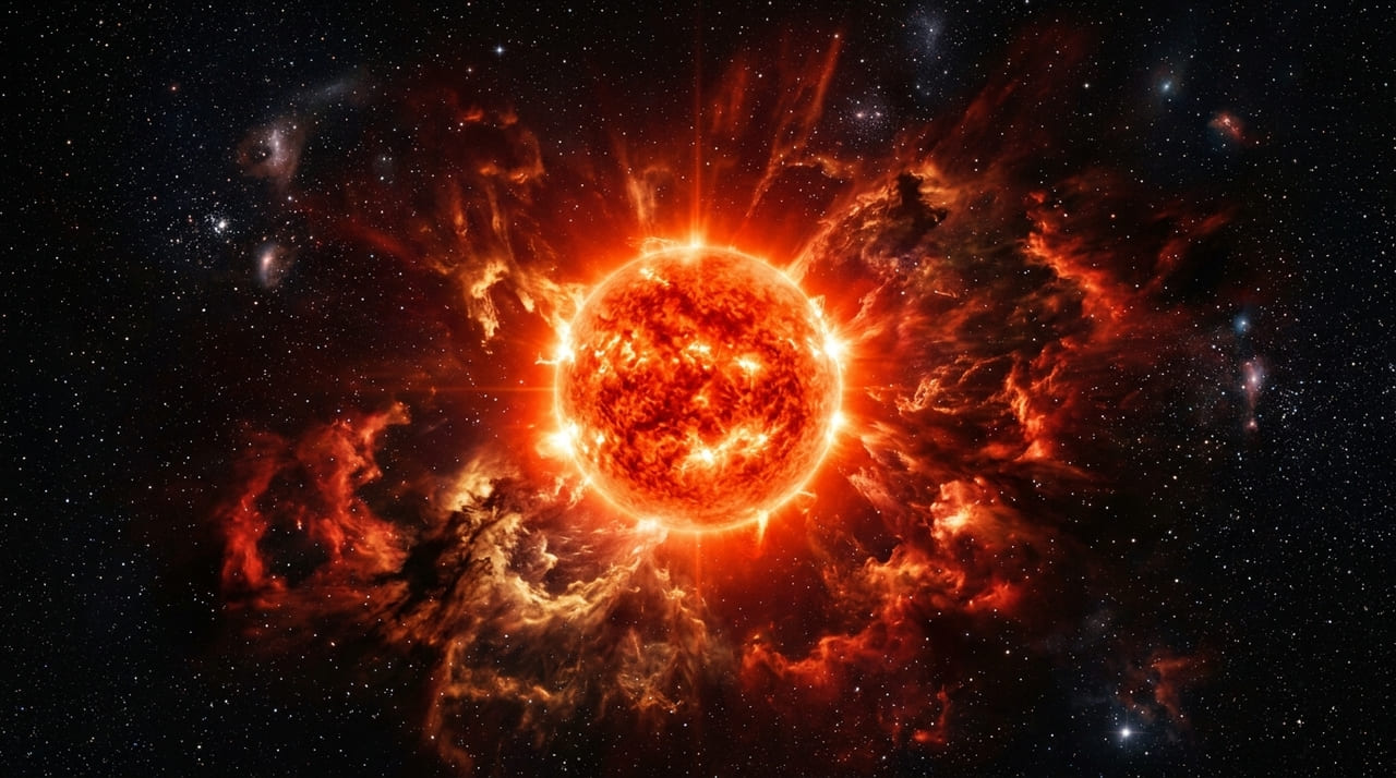 O comportamento errático desta estrela monumental desafia a compreensão científica sobre a evolução e o destino final das grandes estrelas.