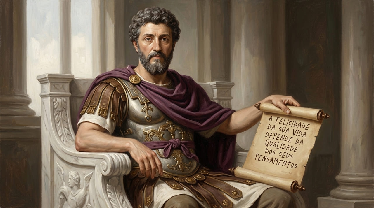 A filosofia estoica reforça que a nossa percepção interna molda a realidade externa.