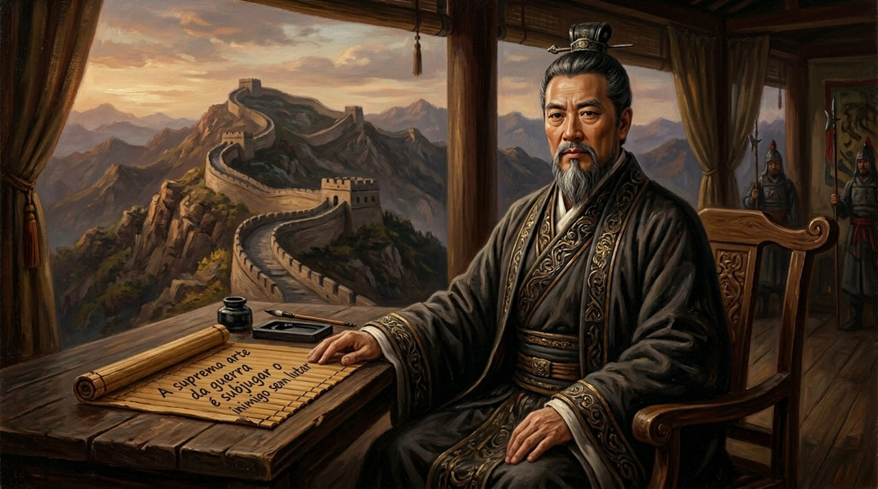 Sun Tzu, estrategista militar e antigo sábio chinês: “A suprema arte da guerra é derrotar o inimigo sem lutar”