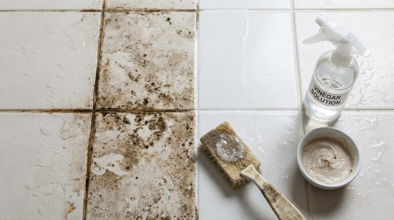 Por que no Japão eles sempre fervem o vinagre de maçã antes de usar no rejunte do banheiro