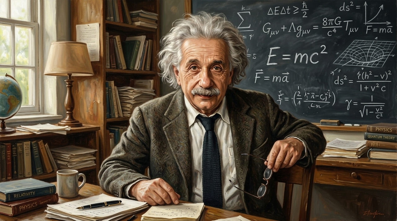 O gênio da física transformou nossa visão sobre o mundo através de sua profunda curiosidade intelectual.