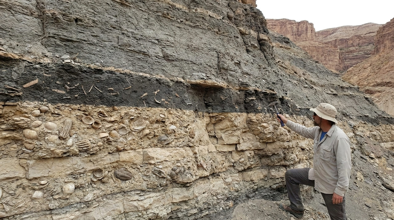 Evidências geológicas em Newfoundland indicam um colapso sistêmico causado por alterações drásticas no oxigênio e na química dos oceanos.