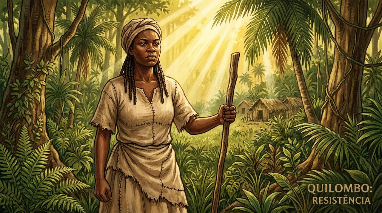 Viver em liberdade representa o maior ato de bravura contra a opressão e um legado eterno de força negra.