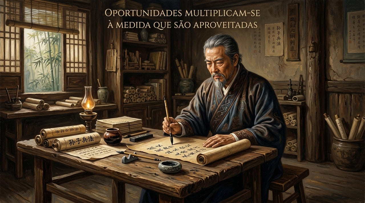 A ação imediata sobre uma chance favorável permite que outras portas se abram sucessivamente em nosso caminho.