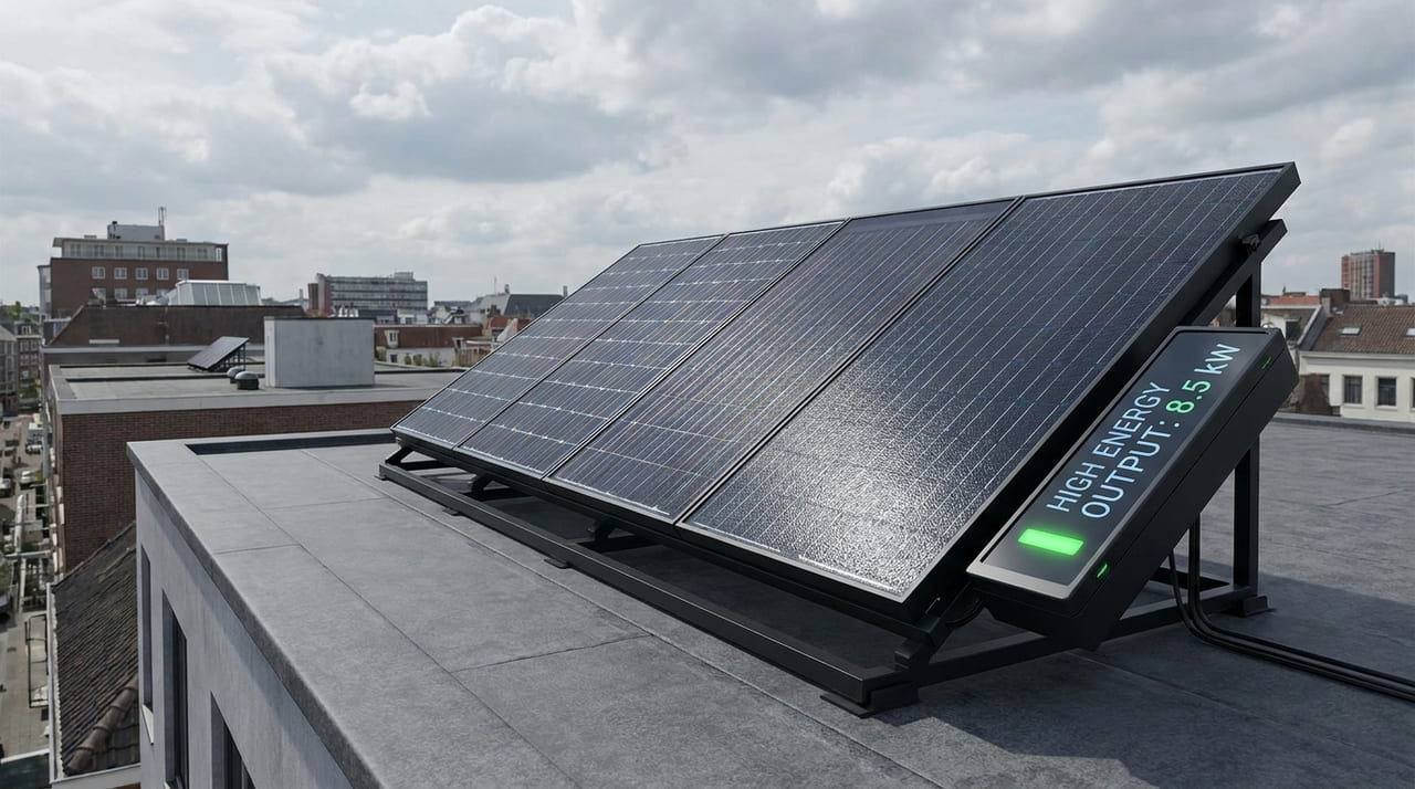 A integração de materiais inovadores permitiu que as células solares superassem a barreira histórica de trinta por cento de eficiência energética.