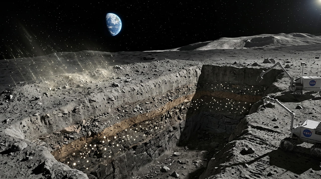 O satélite natural funciona como um arquivo químico capaz de revelar as condições ambientais que permitiram o surgimento da vida em nosso mundo.